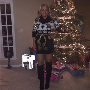 Christmas Sweater Dress